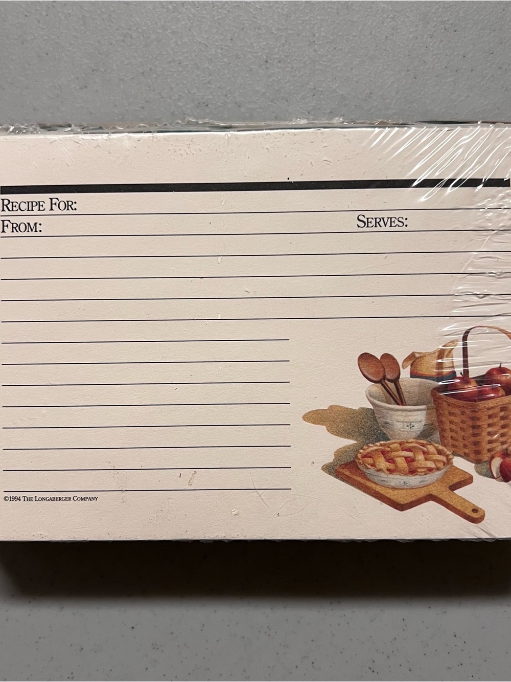 Longaberger Recipe Cards - Picture 2 of 5